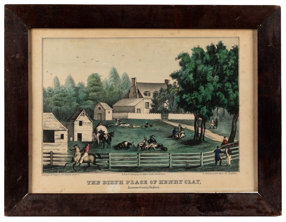 The Birth Place of Henry Clay, Hanover County, Virginia. Ke... (1 of 1)