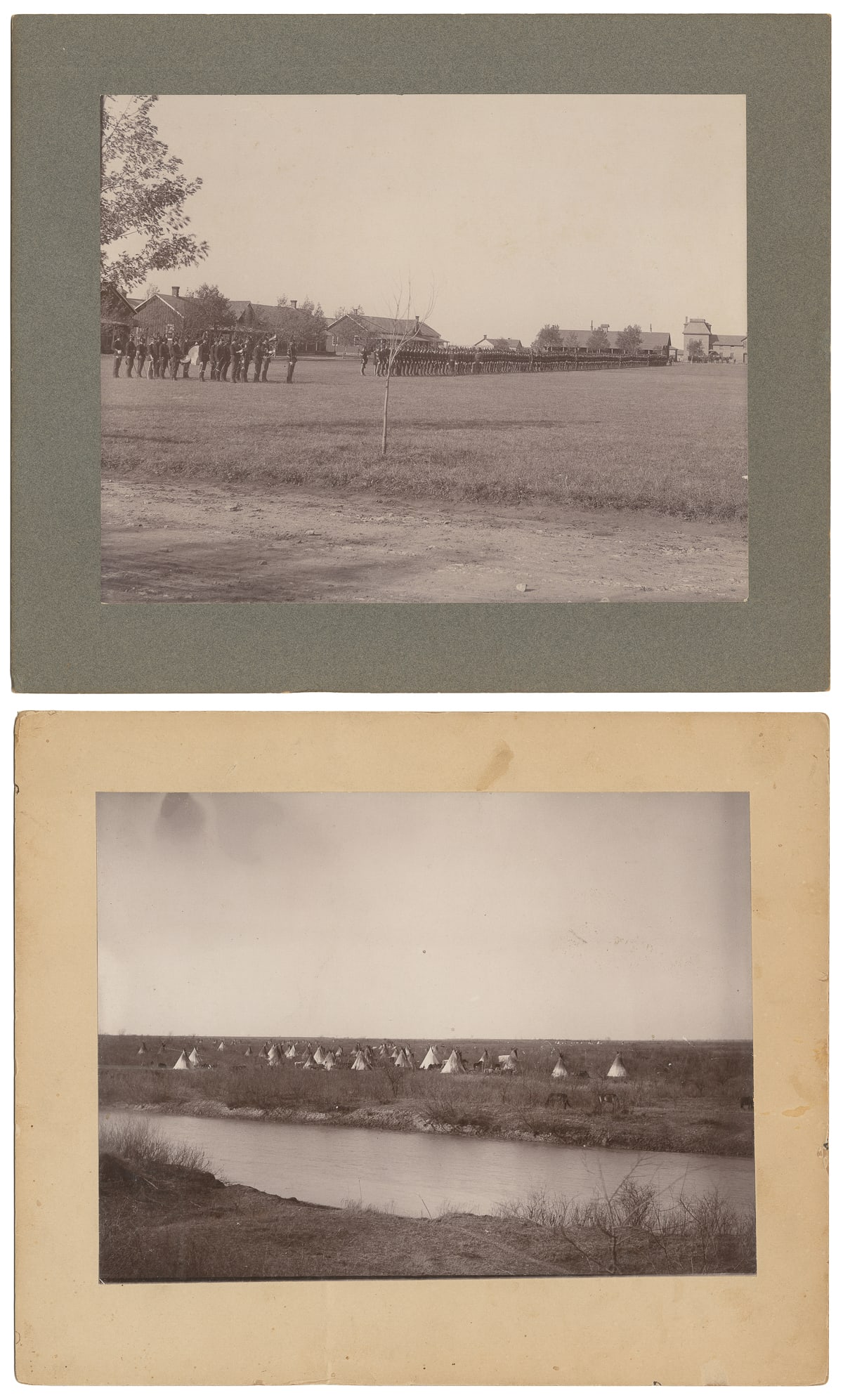 STOTZ, Christopher Charles (1851 – 1932). Two boudoir card ... (1 of 3)