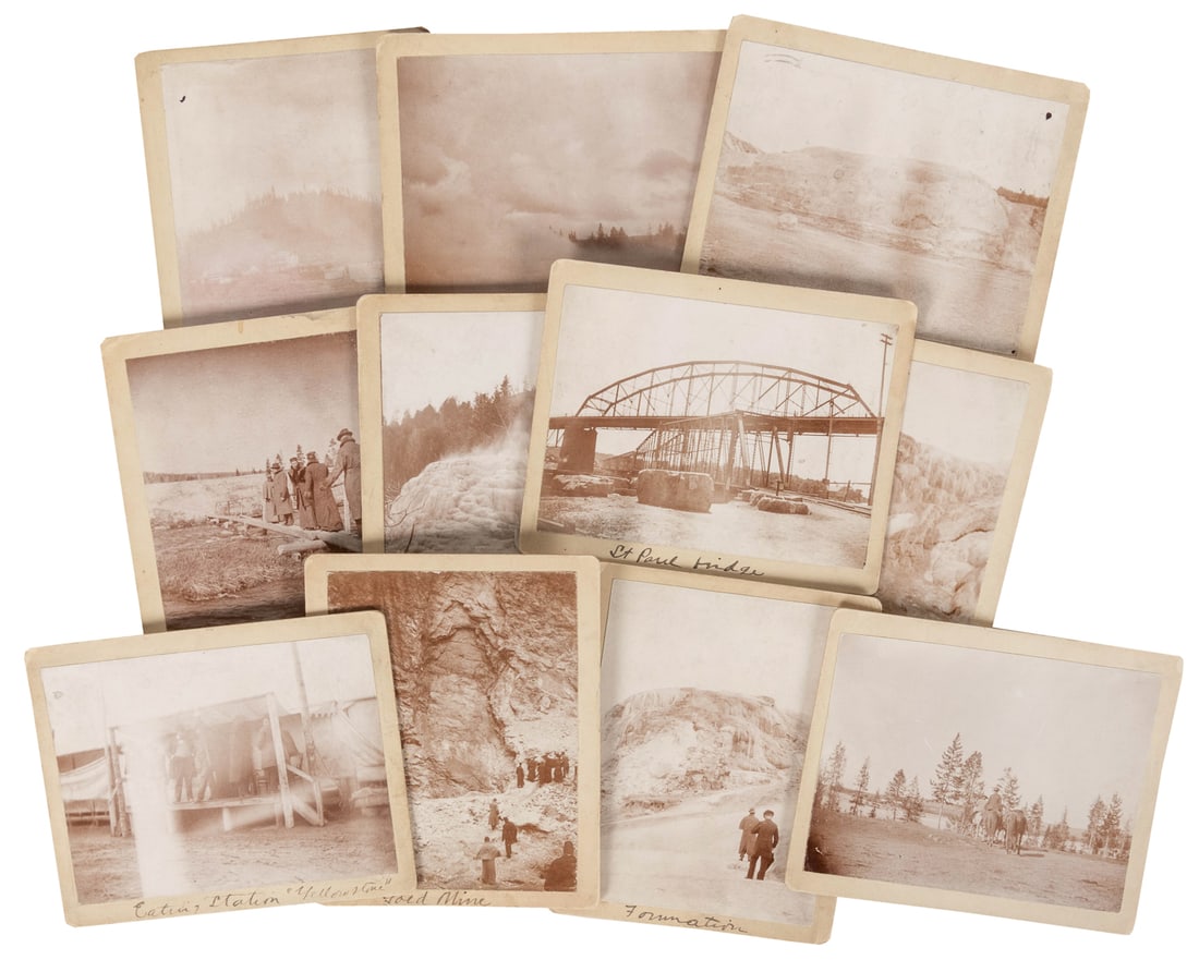 [ALASKA]. Group of 21 early Alaska photographs. Late 19th c... (1 of 4)