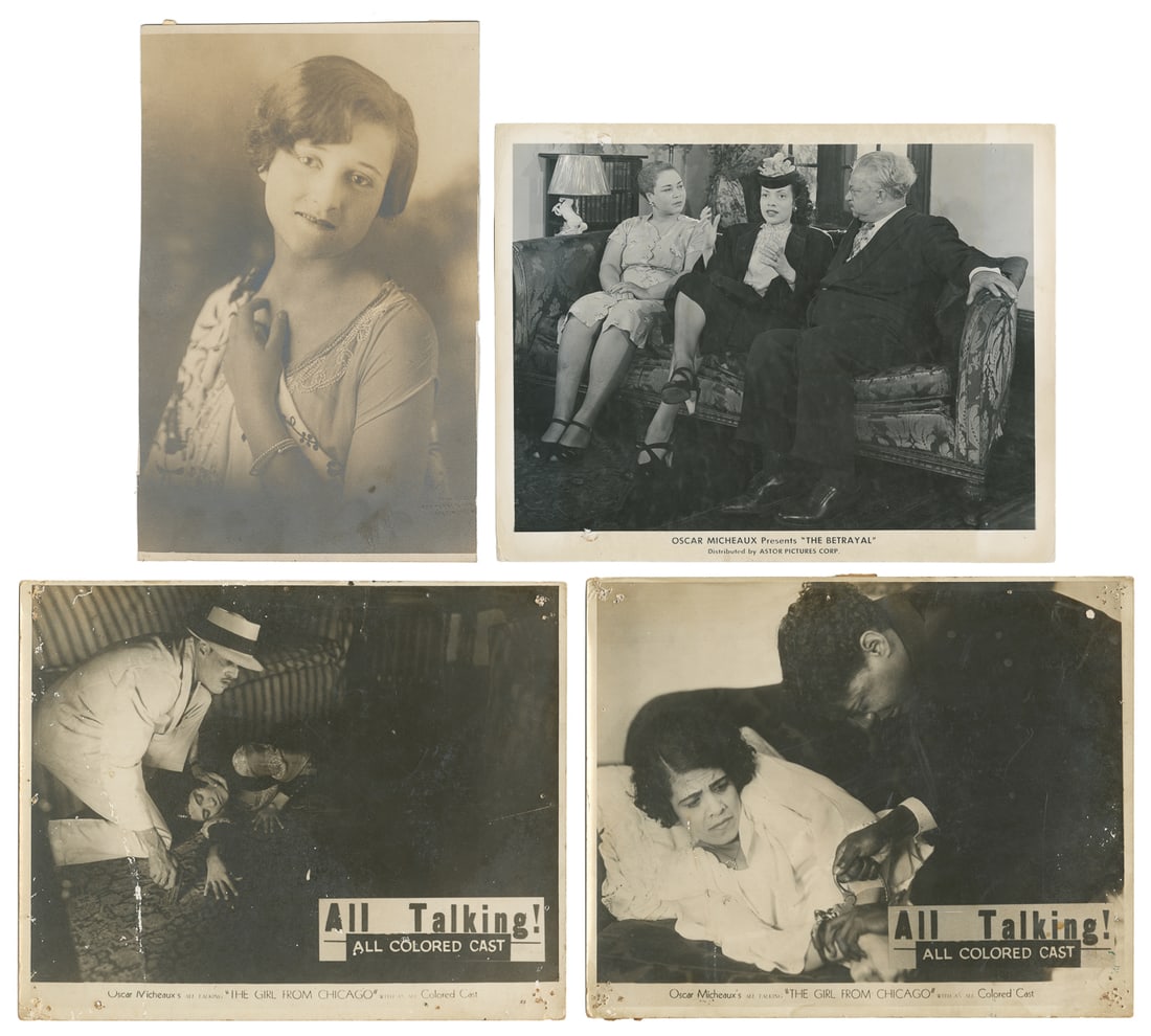 [AFRICAN AMERICAN – FILM]. MICHEAUX, Oscar (1884-1951). Gro... (1 of 5)