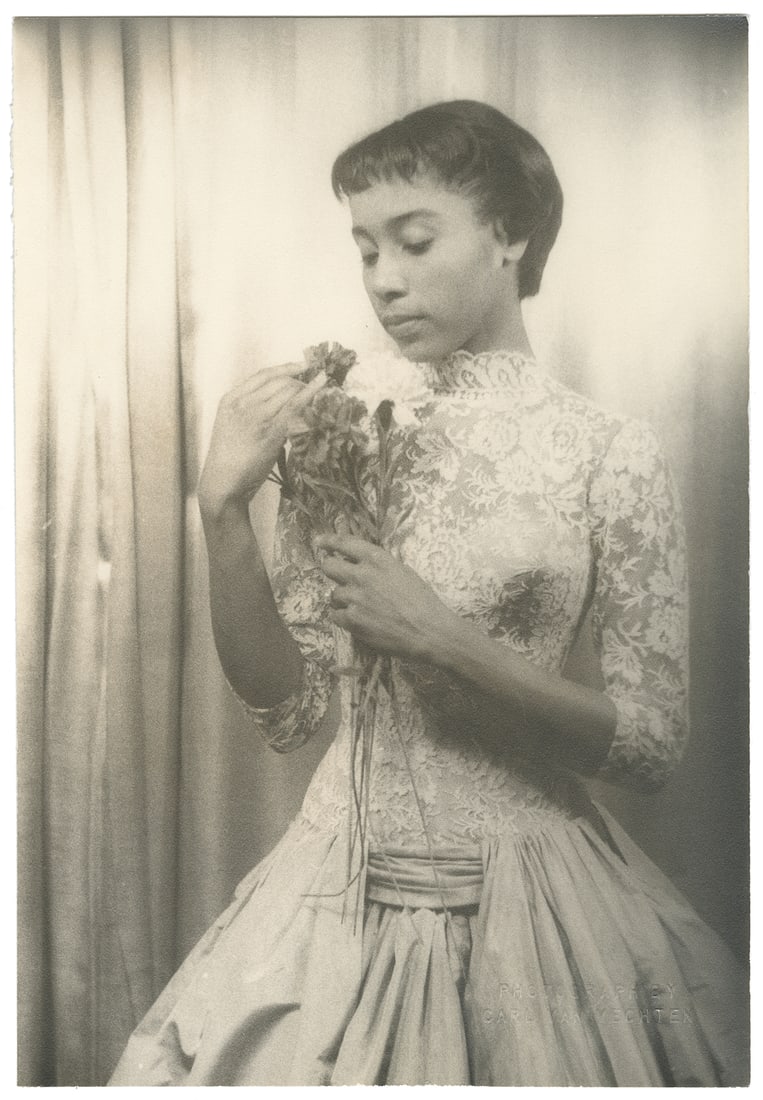 VAN VECHTEN, Carl (1880 – 1964). Diahann Carroll. Circa 195... (1 of 1)