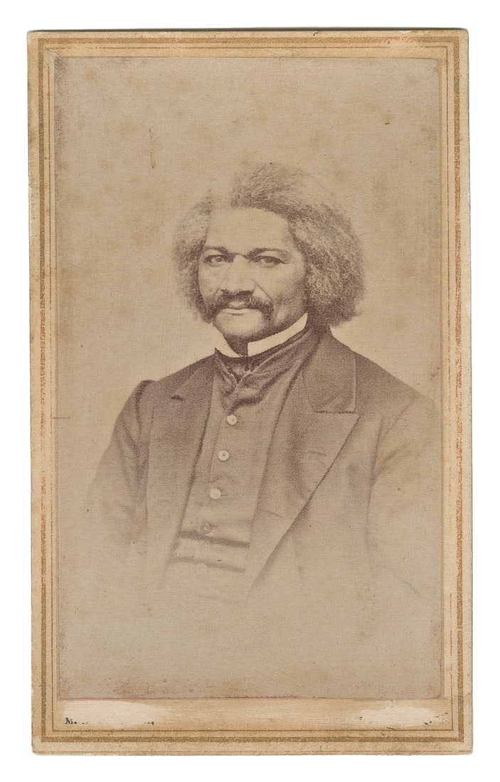 Frederick Douglass Carte de Visite. Circa 1860s. Bust portr... (1 of 1)