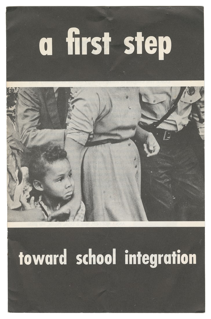 [CIVIL RIGHTS]. A first step toward school integration [cov... (1 of 1)