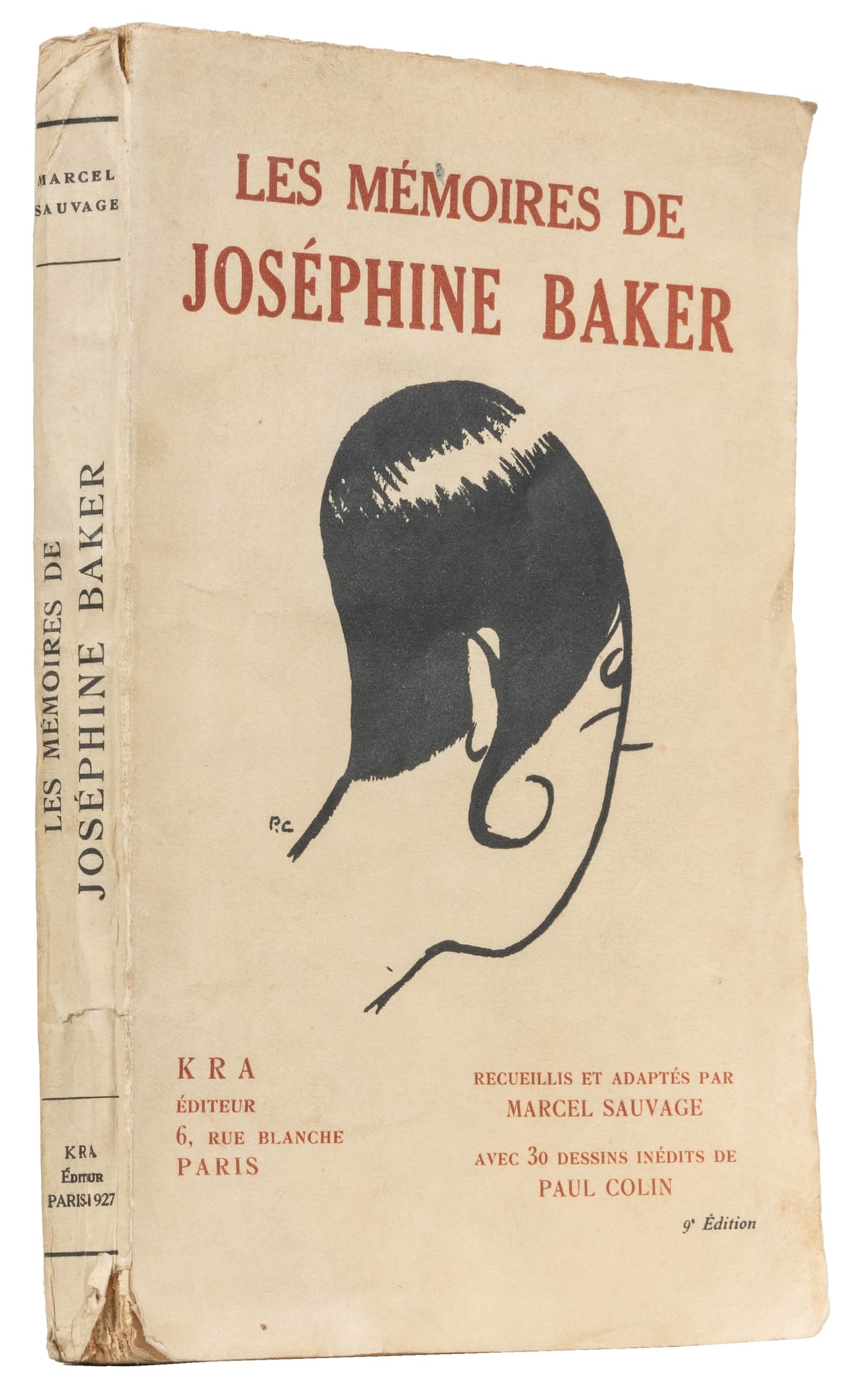 BAKER, Josephine; Marcel Sauvage. Les Memoires de Josephine... (1 of 2)
