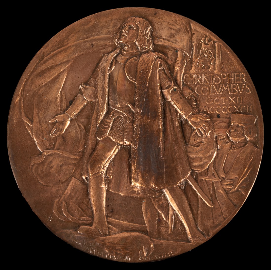 1893 Chicago Columbian Exposition Bronze Medal. Large relie... (1 of 2)