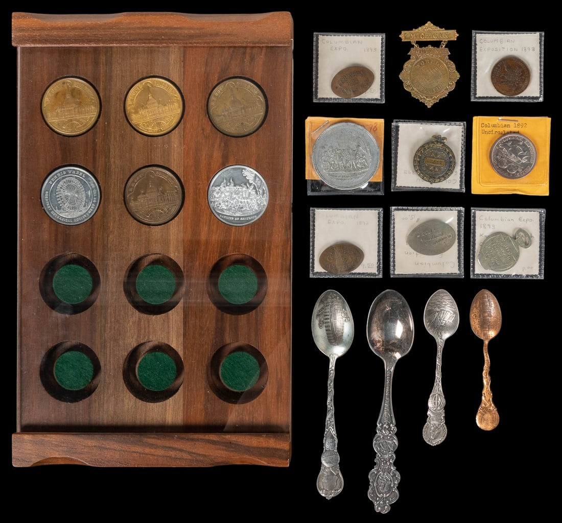 Chicago 1893 World’s Columbian Exposition collection of med... (1 of 2)