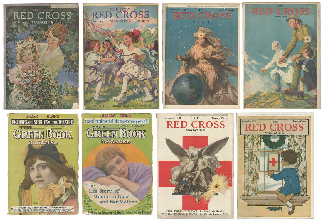 Collection of 8 1910s Magazines. 1914 – 1919. Including two... (1 of 9)