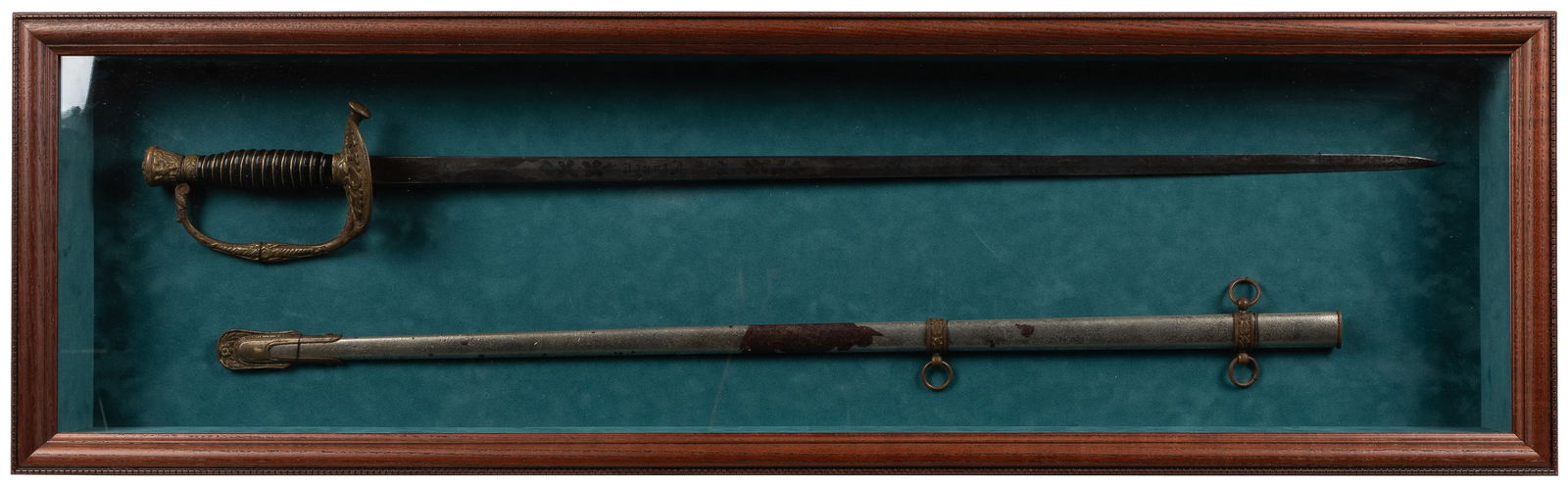 [FRATERNAL]. Ancient Order of Hibernians Sword and Scabbard... (1 of 1)