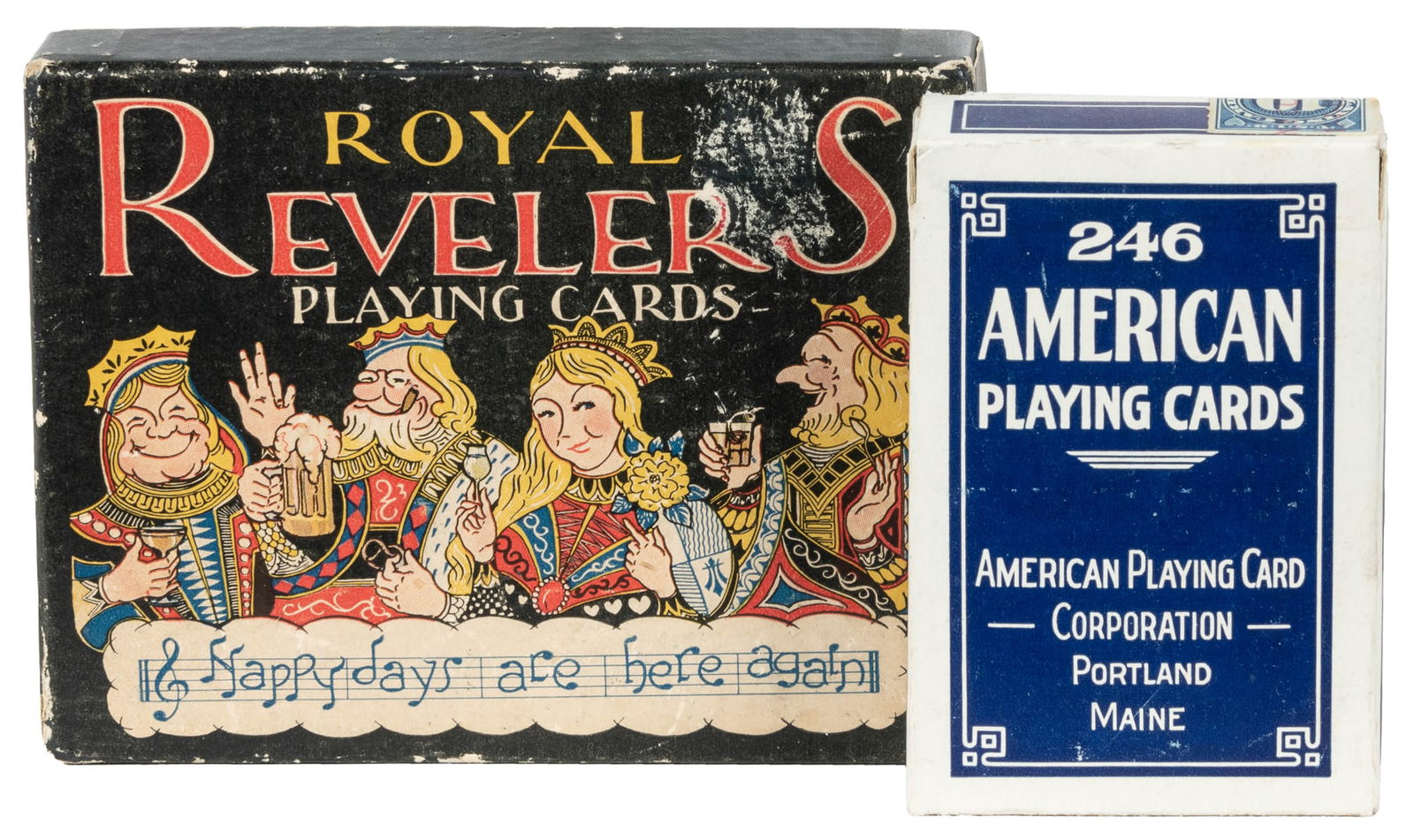 Brown & Bigelow “Royal Revelers” Playing Cards. St. Paul, 1... (1 of 2)