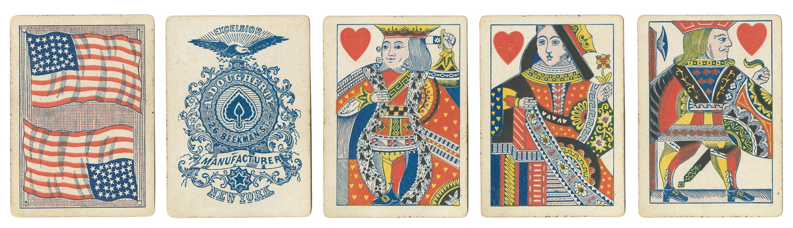 Andrew Dougherty Excelsior Playing Cards. New York: Andrew ... (1 of 1)