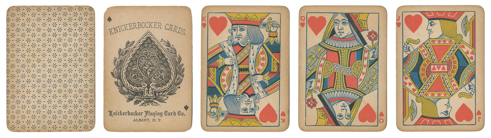 Knickerbocker Playing Card Co. Playing Cards. Albany, NY, c... (1 of 1)