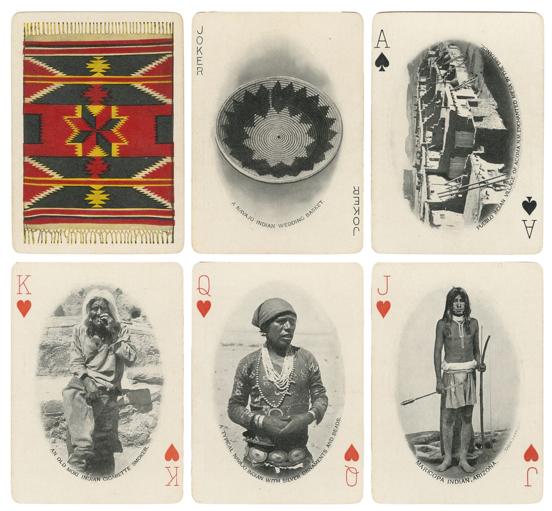 The American Indian Souvenir Playing Cards. Los Angeles: P.... (1 of 3)