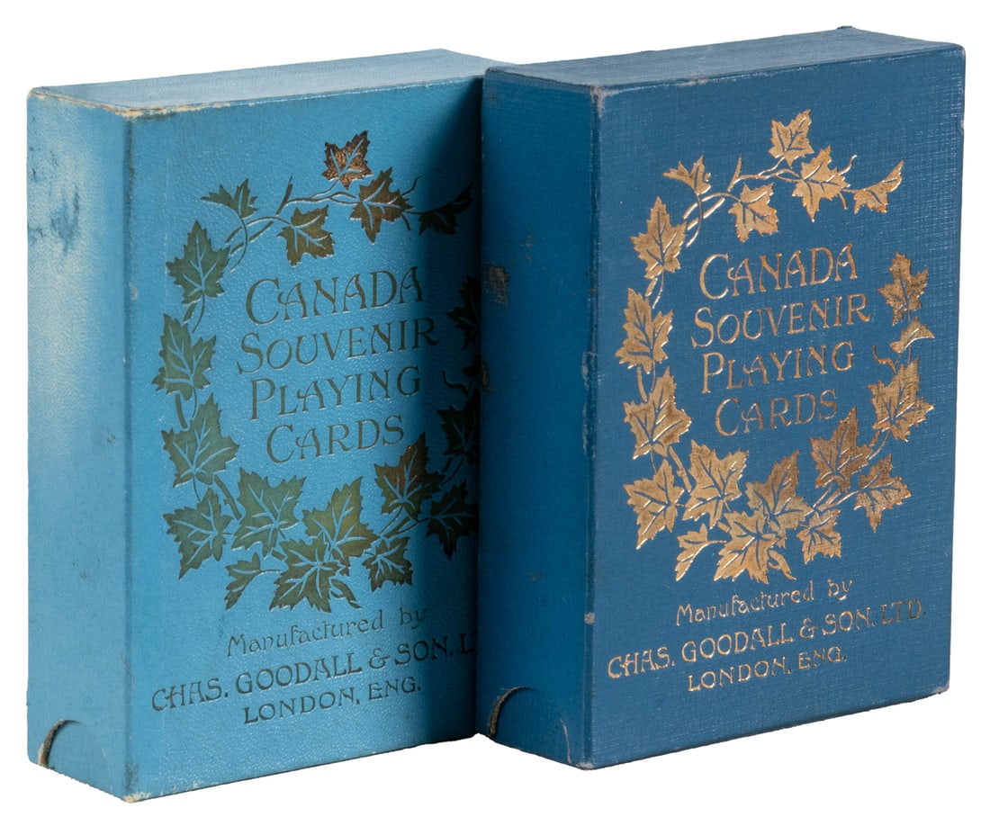 Canada Souvenir Playing Cards. Two decks. London: Chas. Goo... (1 of 3)