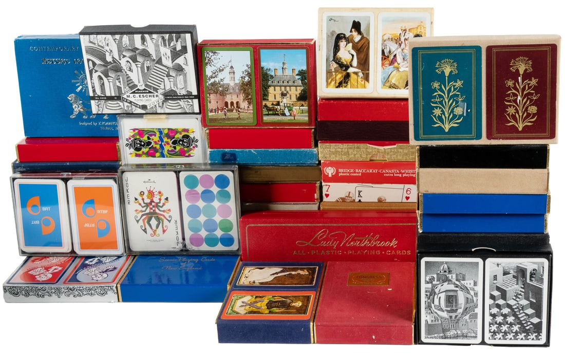 Large collection of playing card sets. Circa mid- to late 2... (1 of 1)