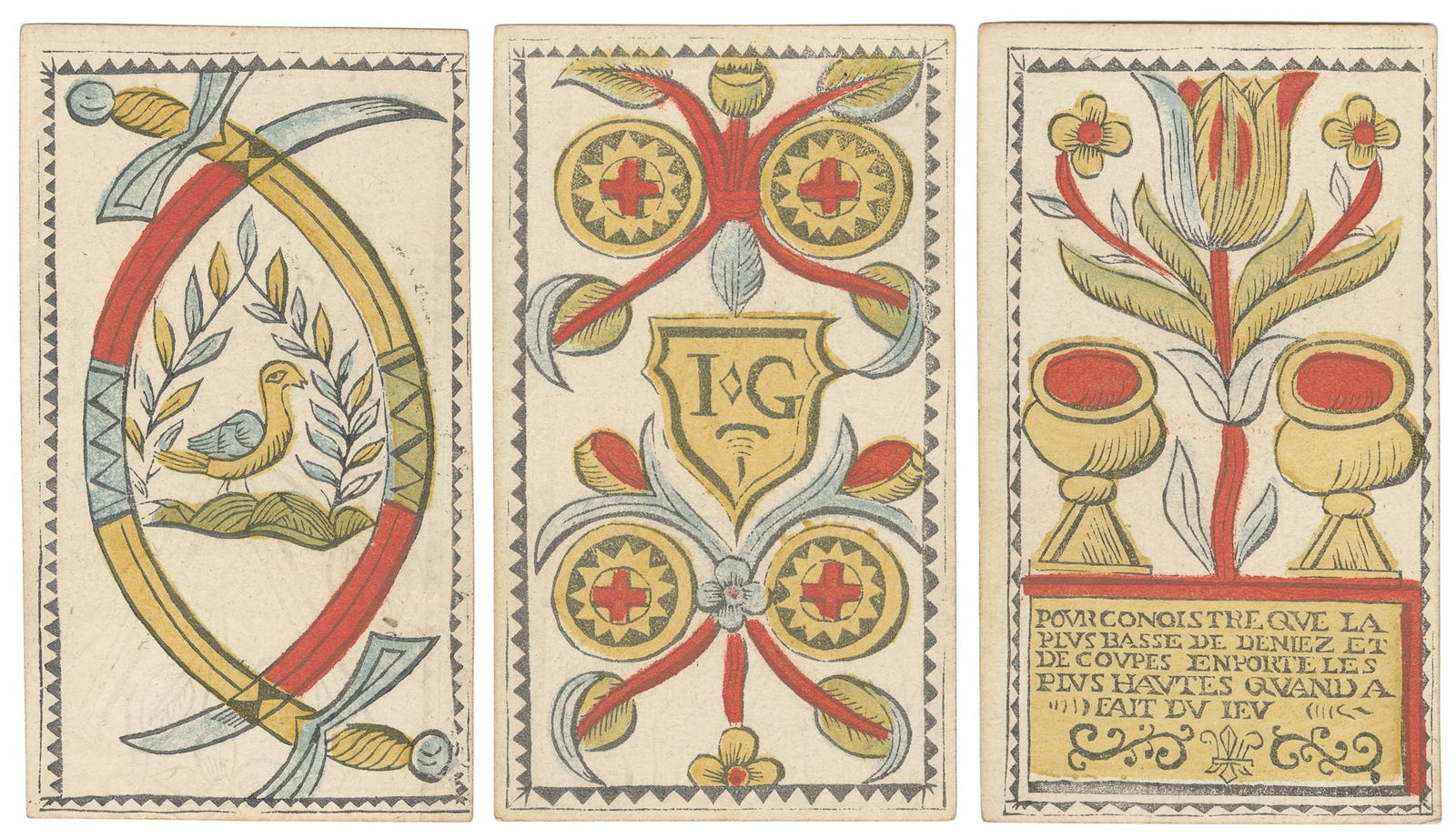 [TAROT]. Martin Dupont Belgian Tarot cards. Brussels: Marti... (1 of 3)