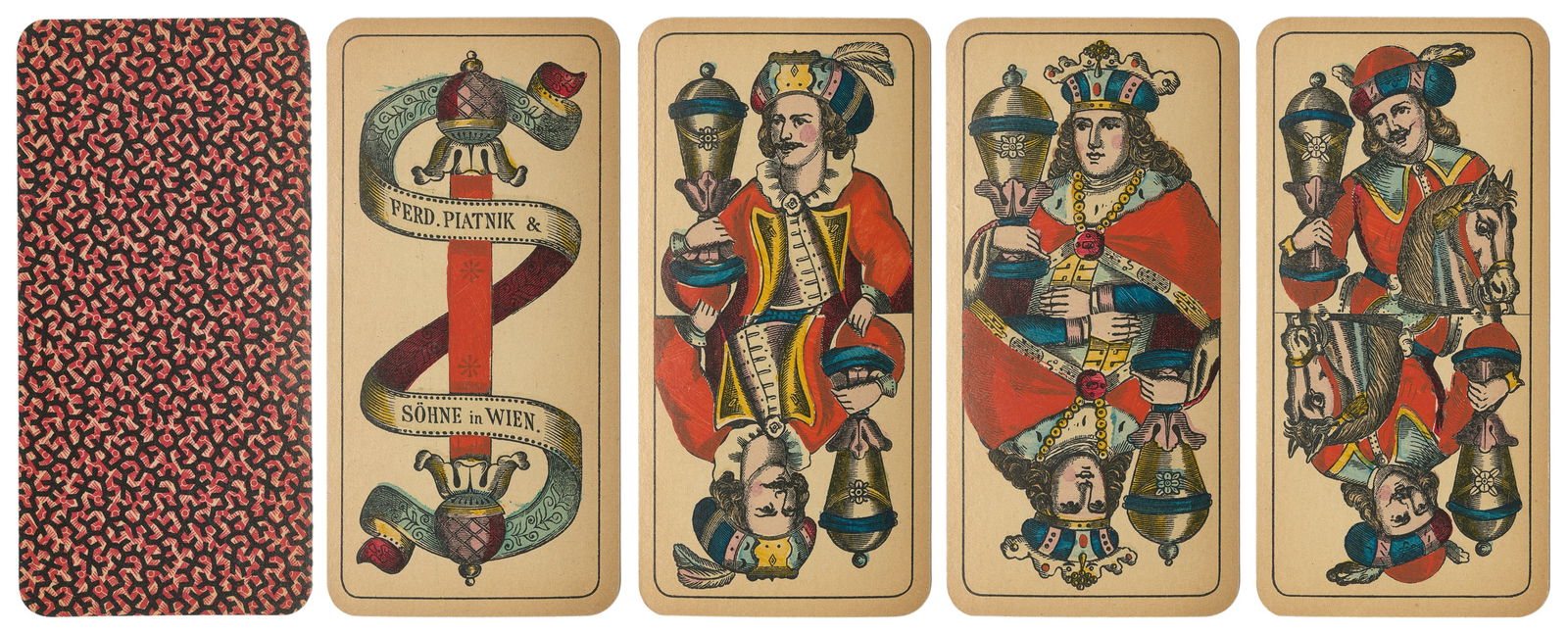 Ferd. Piatnik Trappola playing cards. Vienna: Ferd. Piatnik... (1 of 2)