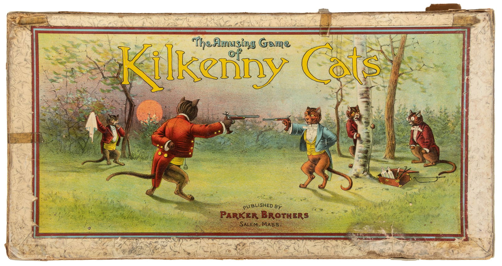 The Amusing Game of Kilkenny Cats. Salem: Parker Brothers, ... (1 of 4)