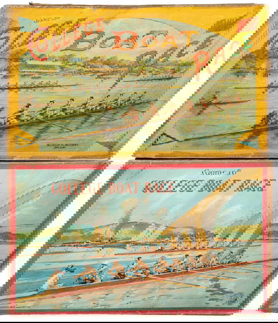 Game of the College Boat Race (2). New York: McLoughlin Bro... (1 of 2)