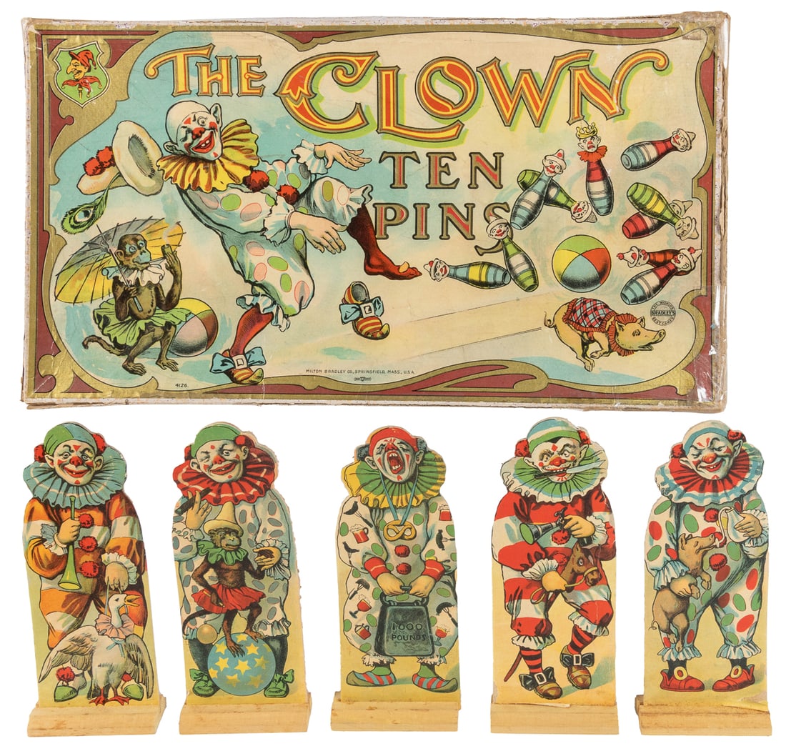 Three Classic Milton Bradley games. Springfield: Milton Bra... (1 of 2)