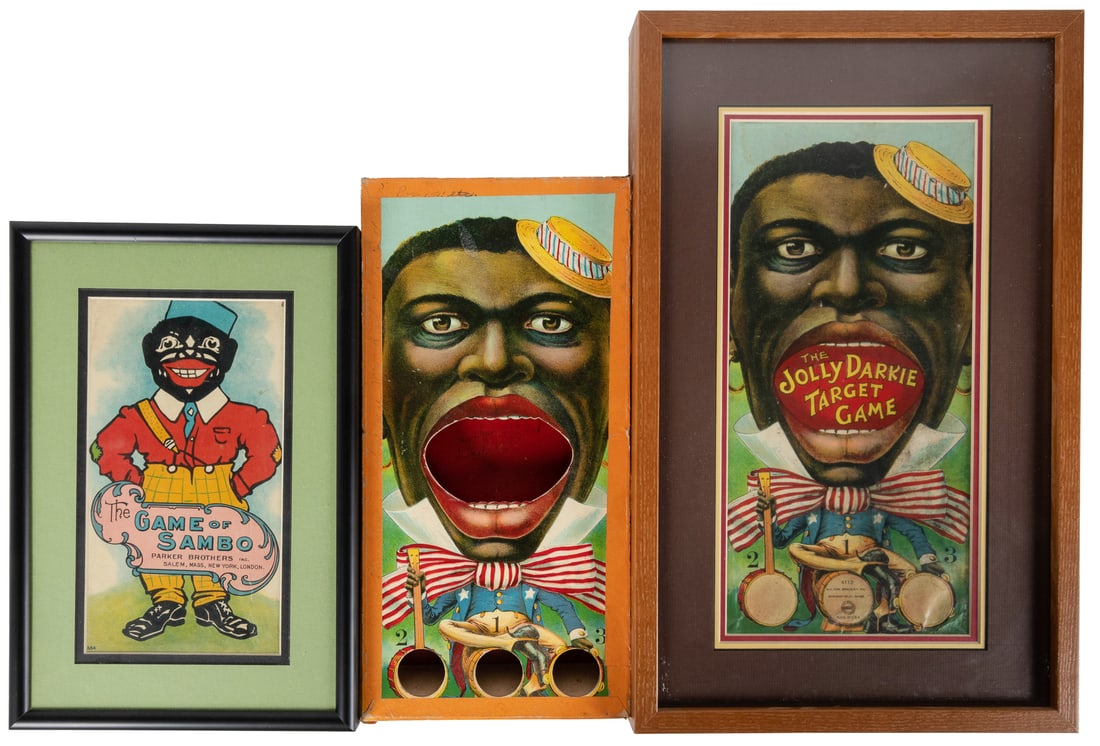 The Jolly Darkie Target Game. Springfield: Milton Bradley, ... (1 of 1)