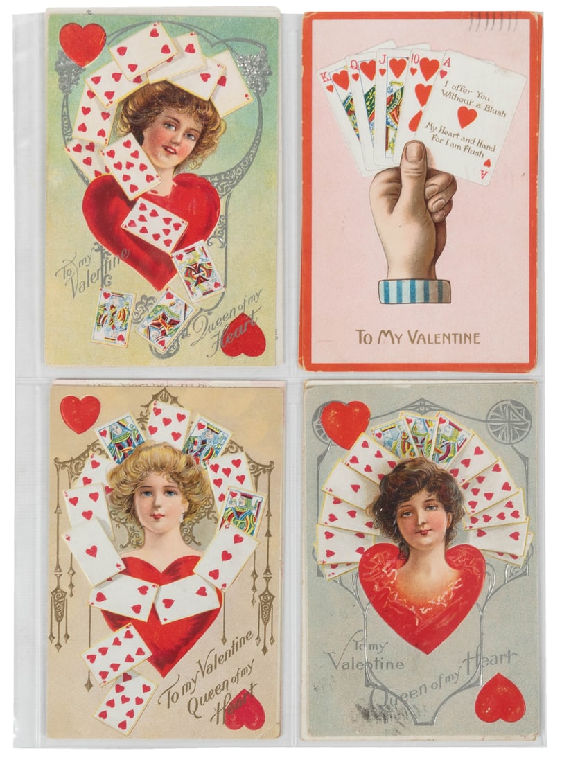 Collection of Gambling Ephemera. 1880s–1990s. Large binder ...: Collection of Gambling Ephemera. 1880s–1990s. Large binder containing over 80 pages of gambling-related ephemera spanning a century, predominantly from the early 20th century.