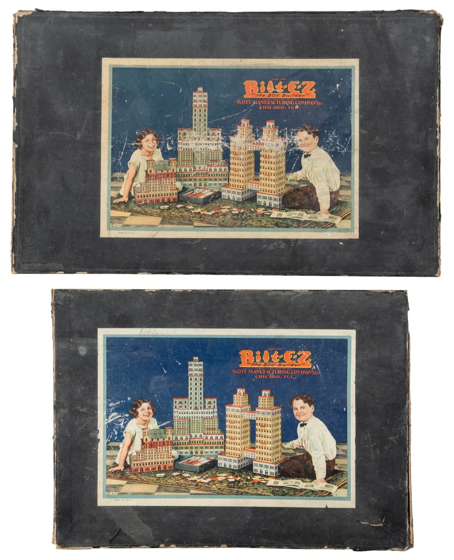 Bilt E-Z Construction Sets (2). Chicago: Scott Manufacturin... (1 of 3)