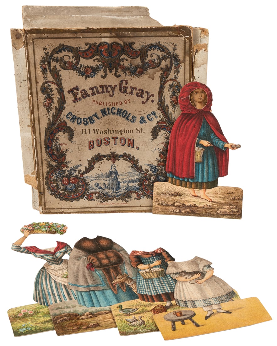 Fanny Gray. Boston: Crosby, Nichols & Co., ca. 1854. Comple... (1 of 3)