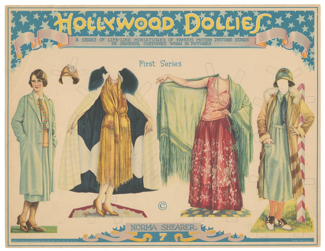 Hollywood Dollies – Series 1. Hollywood Dollies Inc., New Y... (1 of 8)