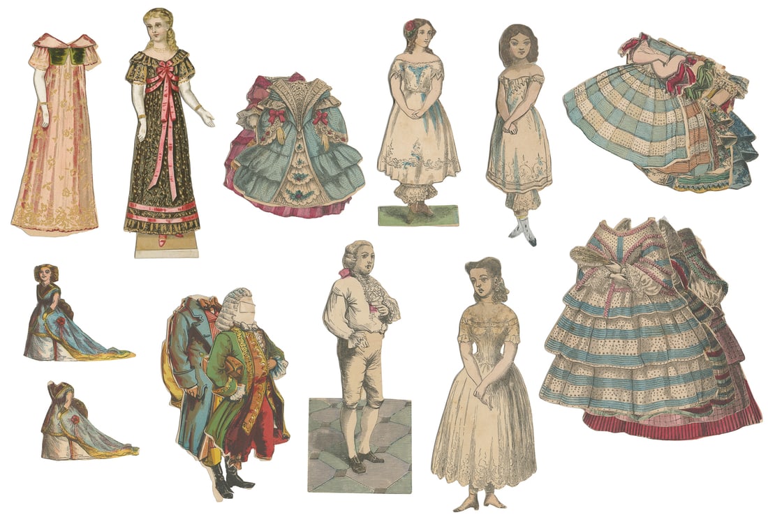 McLoughlin Bros. Victorian Era Paper Dolls. New York: McLou... (1 of 4)