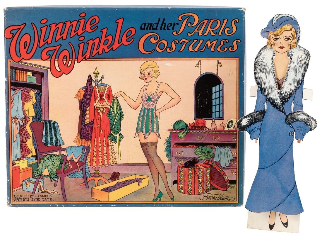 Winnie Winkle and her Paris Costumes. (1 of 3)