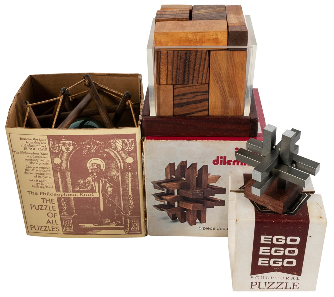 Group of Sculptural Puzzles. United States, mid-20th centur... (1 of 1)