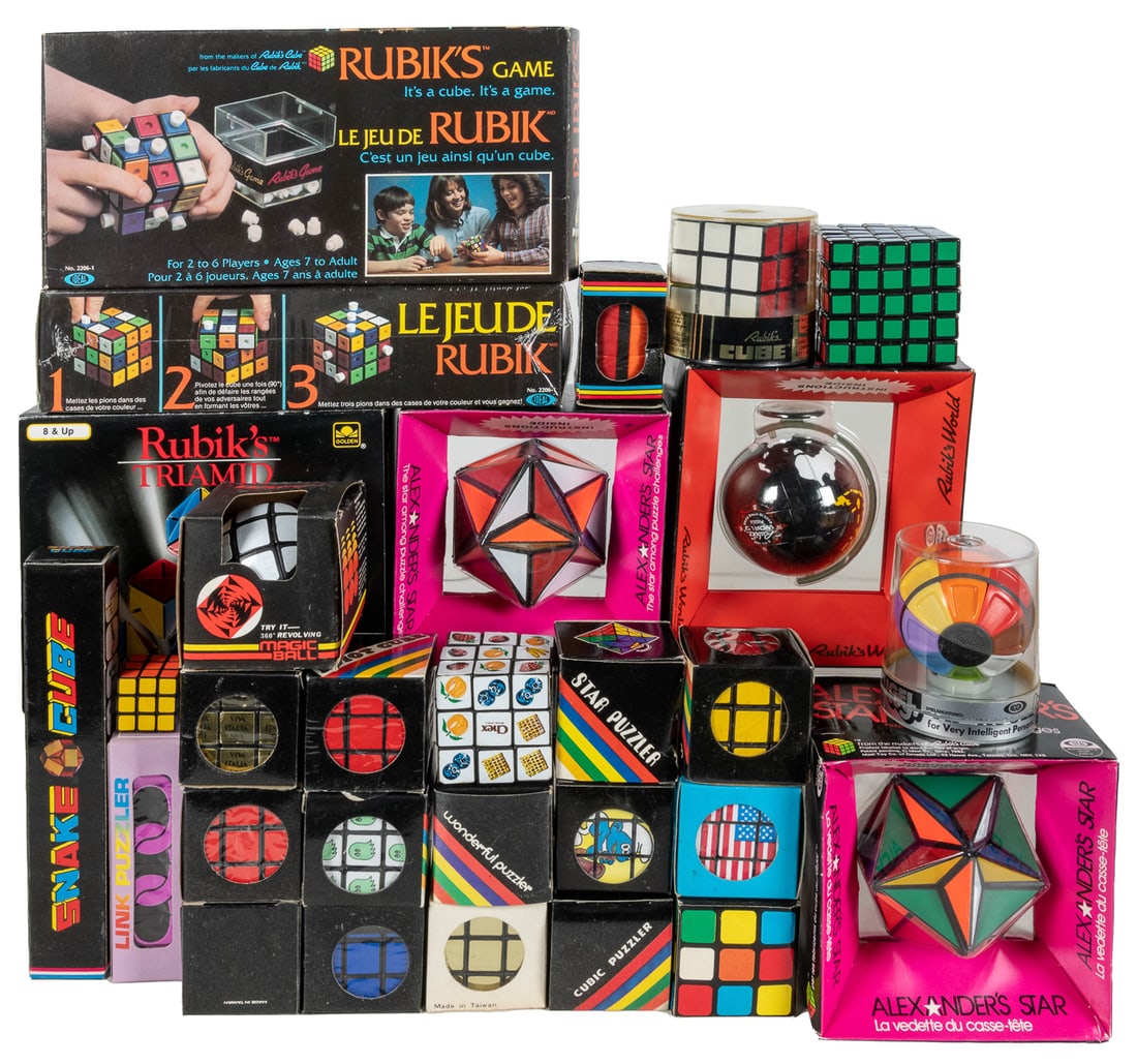 [RUBIK, Erno (Hungarian, b. 1944)]. Large Rubik’s Cube Puzz... (1 of 2)