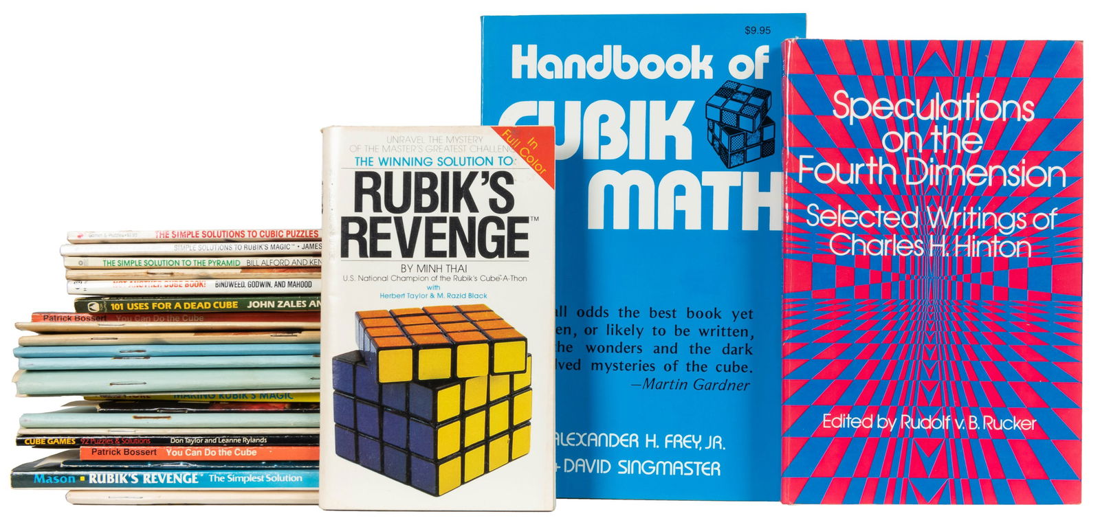 [RUBIK, Erno (Hungarian, b. 1944)]. Large Rubik’s Cube Book... (1 of 3)