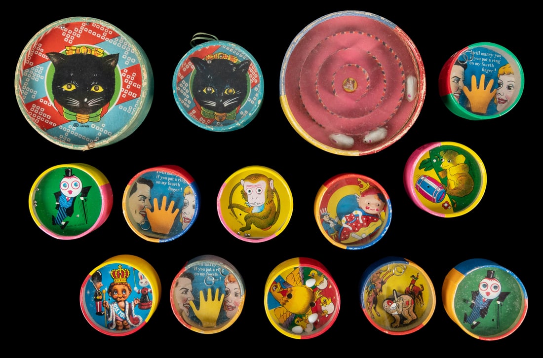 Group of 17 Japanese Dexterity Puzzles. Japan, 1930s-1950s.... (1 of 1)