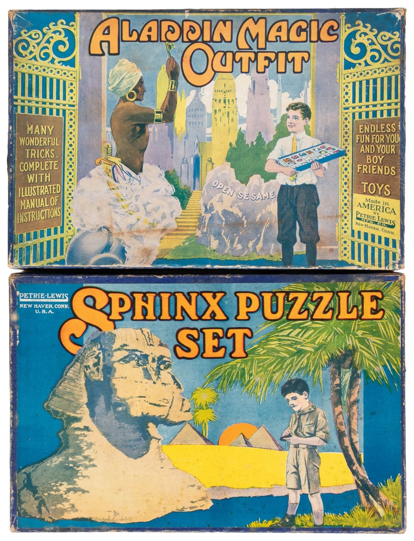 Two Petrie & Lewis Magic / Puzzle Sets. New Haven : Petrie ... (1 of 2)