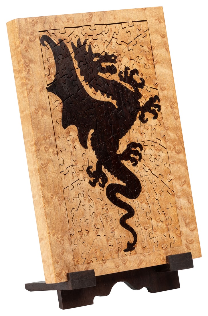 FORSYTHE, Roy (Canadian, 20th century). Dragon. Handcrafted... (1 of 5)