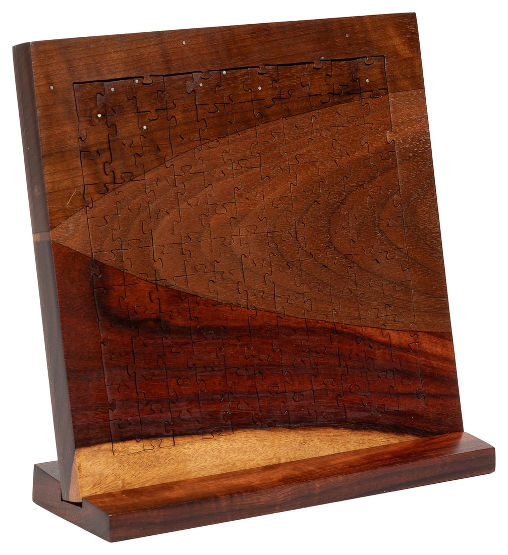 FORSYTHE, Roy (Canadian, 20th century). Untitled Puzzle. Ha... (1 of 4)