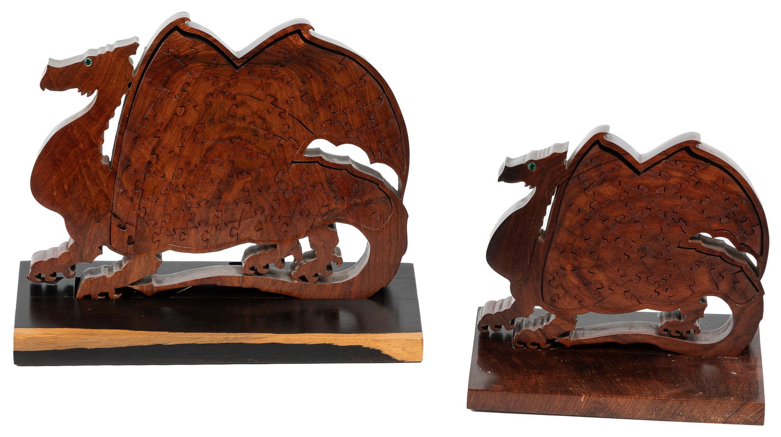 FORSYTHE, Roy (Canadian, 20th century). Two Dragon Puzzles.... (1 of 4)