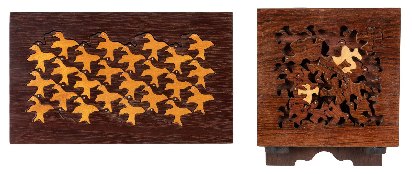 FORSYTHE, Roy (Canadian, 20th century). Two M.C. Escher-Ins... (1 of 7)