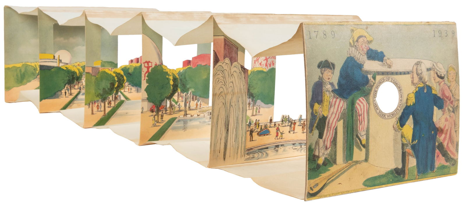 [PEEPSHOW]. “World of Tomorrow” 1939 New York World's Fair ... (1 of 3)