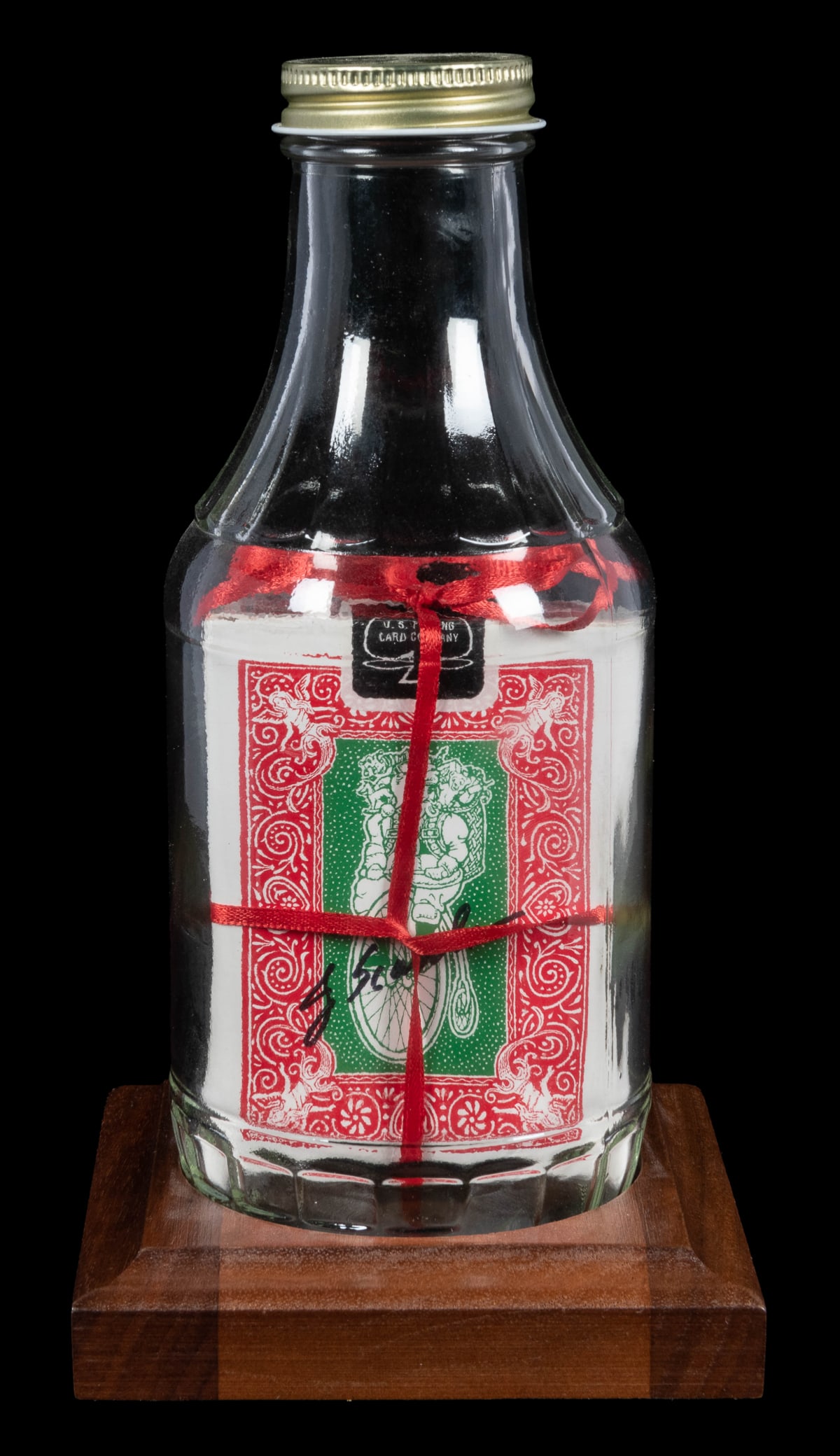 Giftwrapped Deck Impossible Bottle. - 2