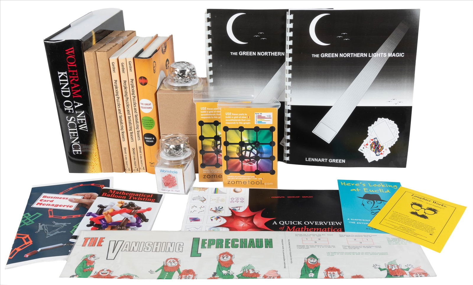 Gathering for Gardner 9 (G4G9) Gift Exchange Archive.: Gathering for Gardner 9 (G4G9) Gift Exchange Archive. 2010. A collection of ephemera, gifts, notes, and memorabilia from the eighth invitation-only conference celebrating the intersectional interests