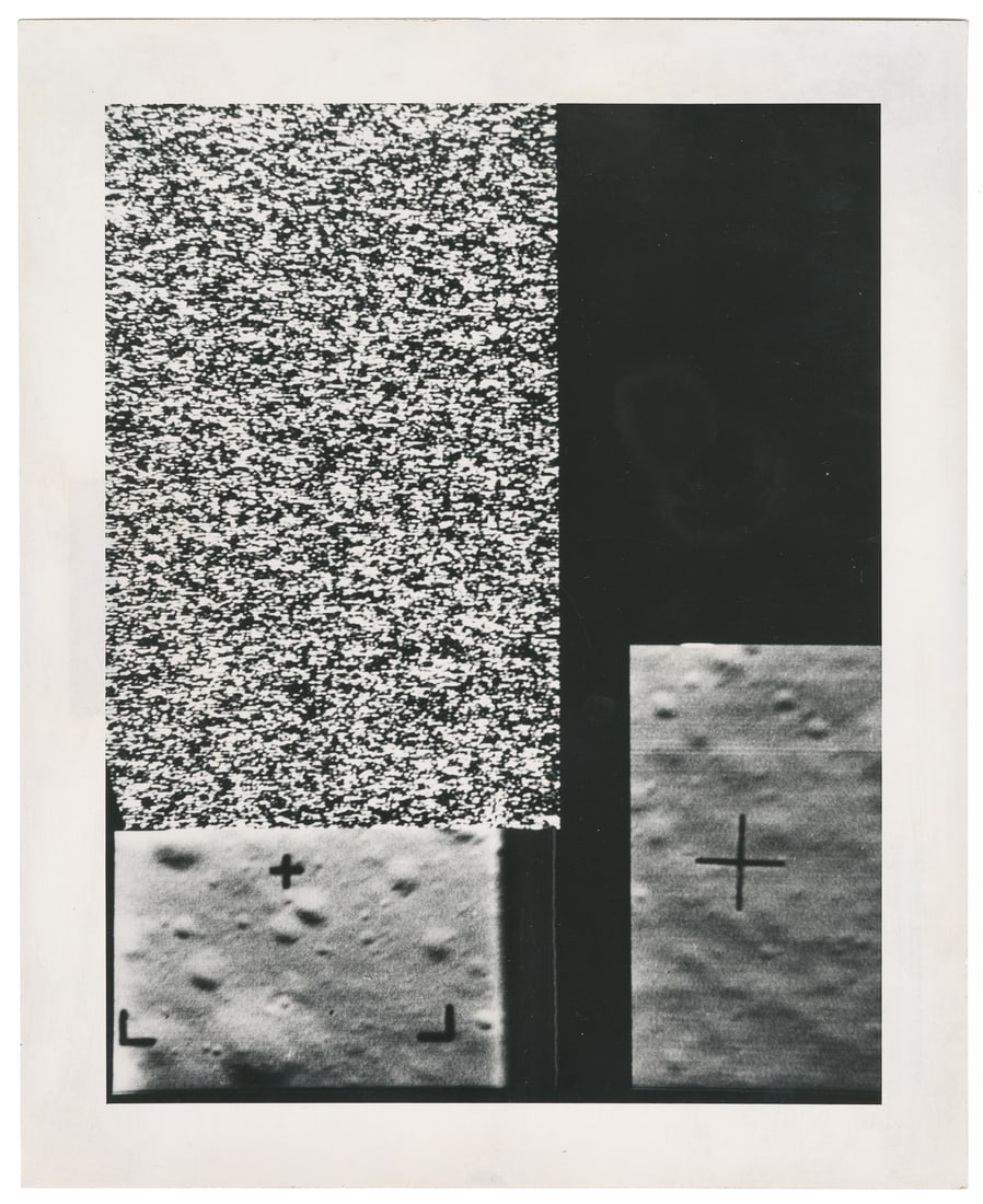 JPL Ranger VII Prior to Impact on the Moon. Wrightwood, CA: Jet Propulsion Laboratory, 1964.  (1 of 2)