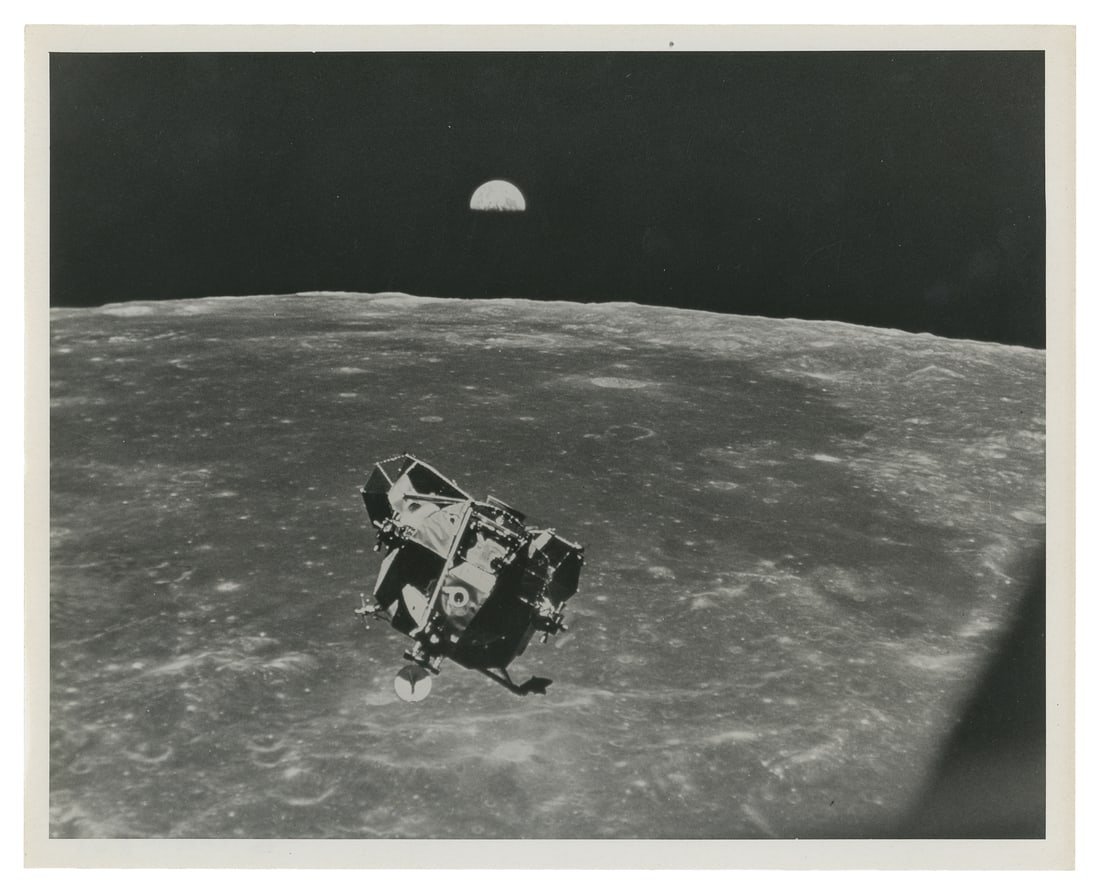 Lunar Module Eagle Ascends Moon. Moffett Field: NASA AMES Research Center, 1969.  (1 of 4)