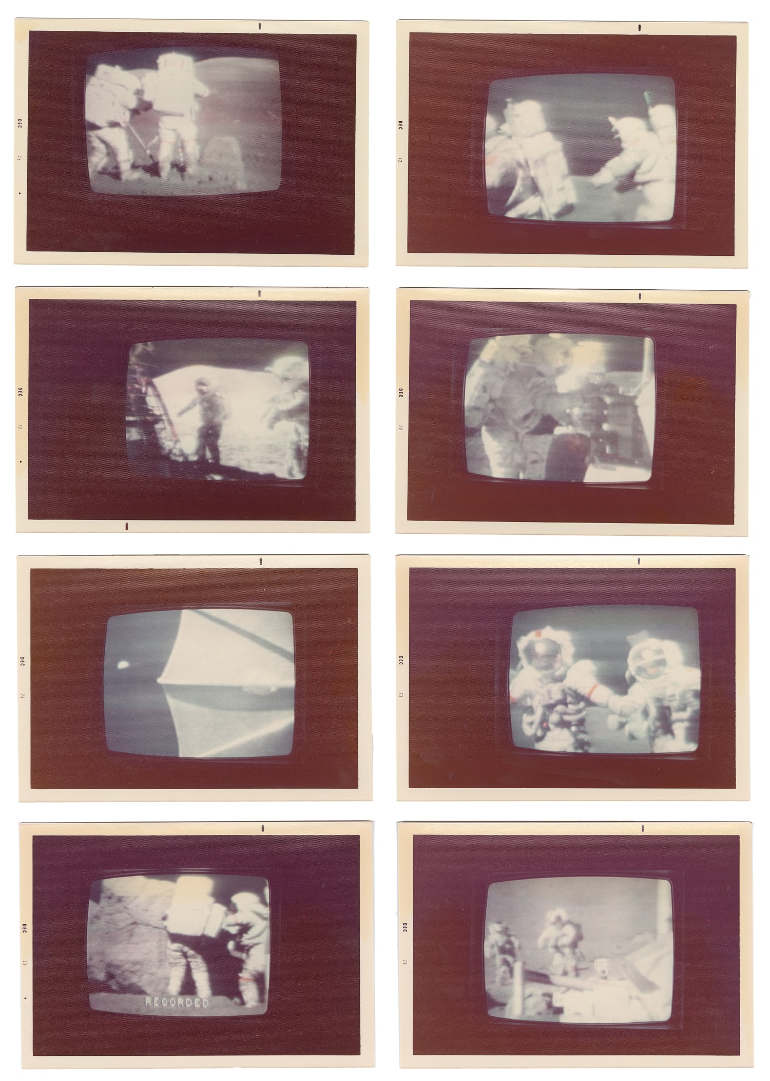 Live From the Moon / Apollo Moon Landings 14‚Äì17 / Photos of TV. 1971‚Ä& (1 of 3)