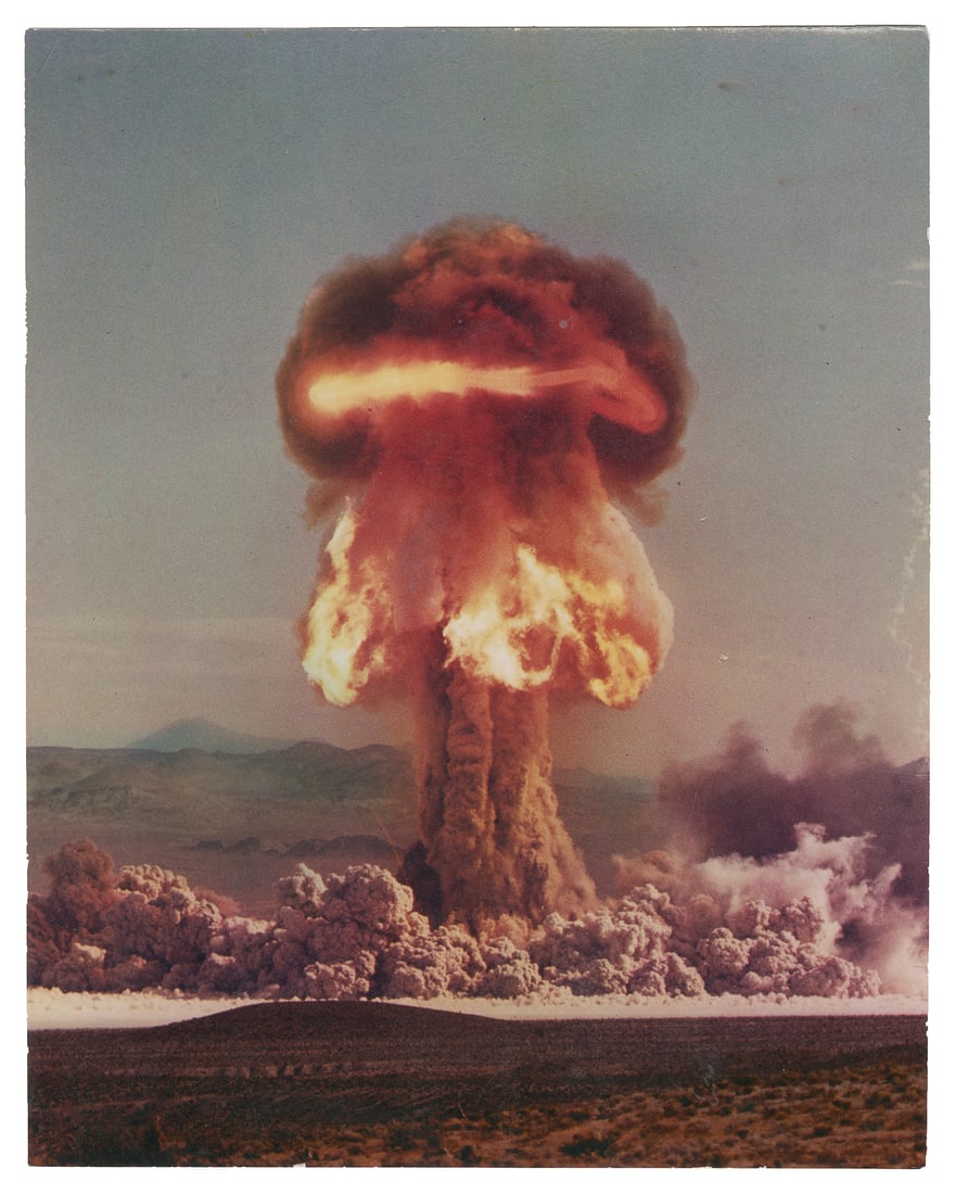 Upshot-Knothole Grable/ Nuclear Detonation Photograph. Mid to late 20th Century.  (1 of 1)