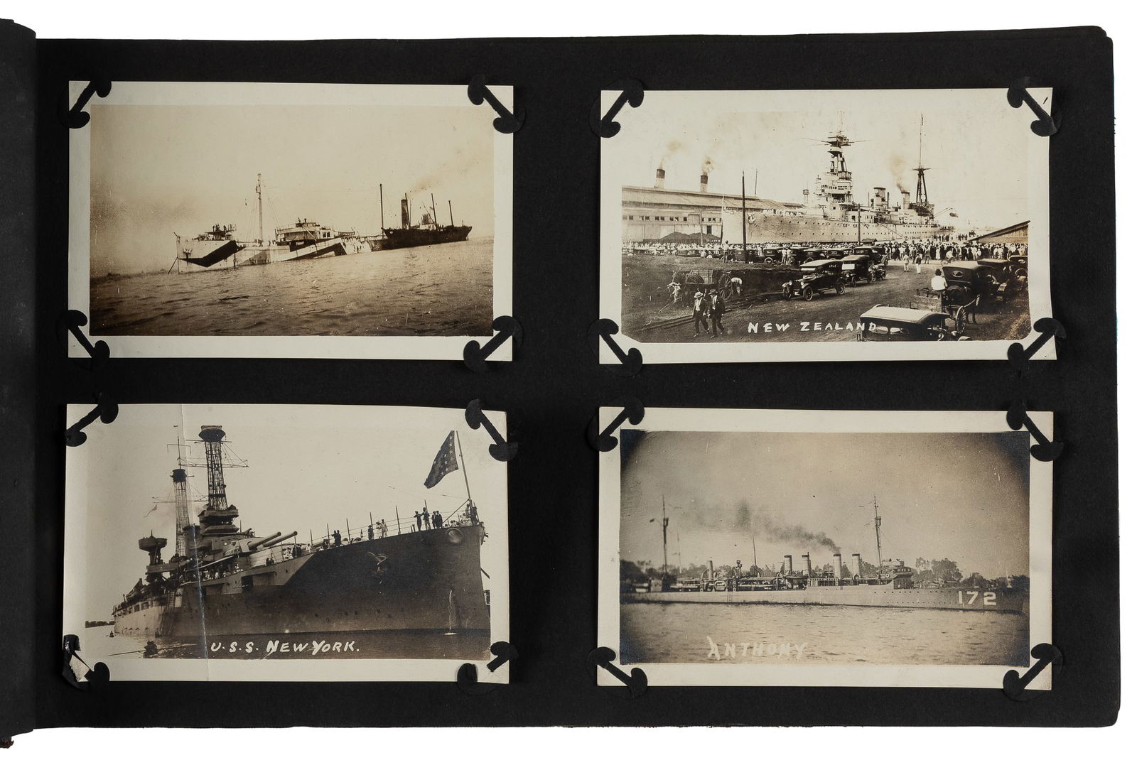 Album of American sailors in Hawaii. (1 of 6)