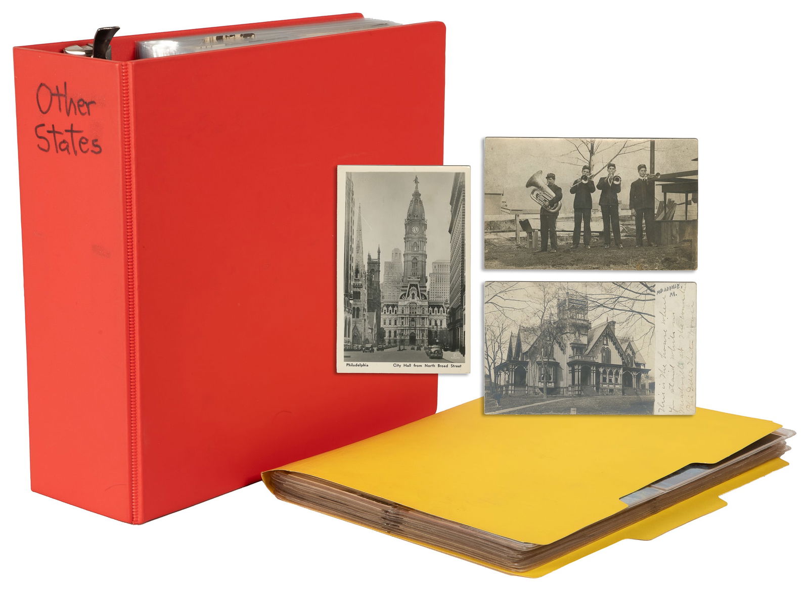 Assortment of American RPPCs (300+). (1 of 6)