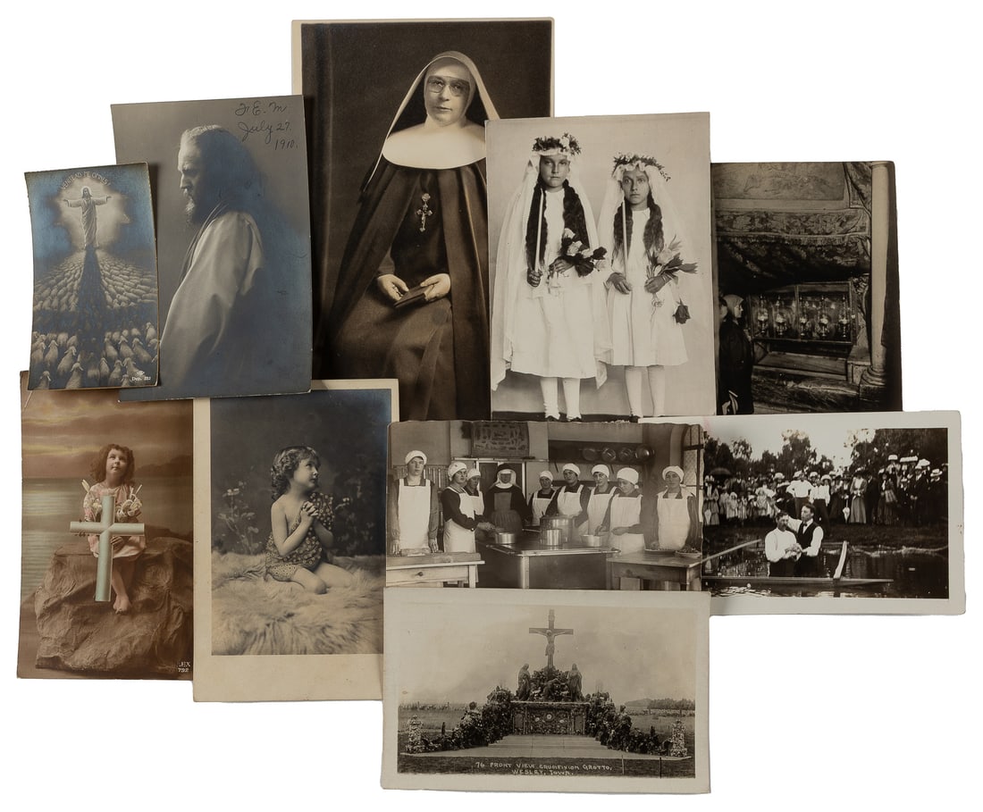 Assorted Religious RPPCs. (1 of 1)