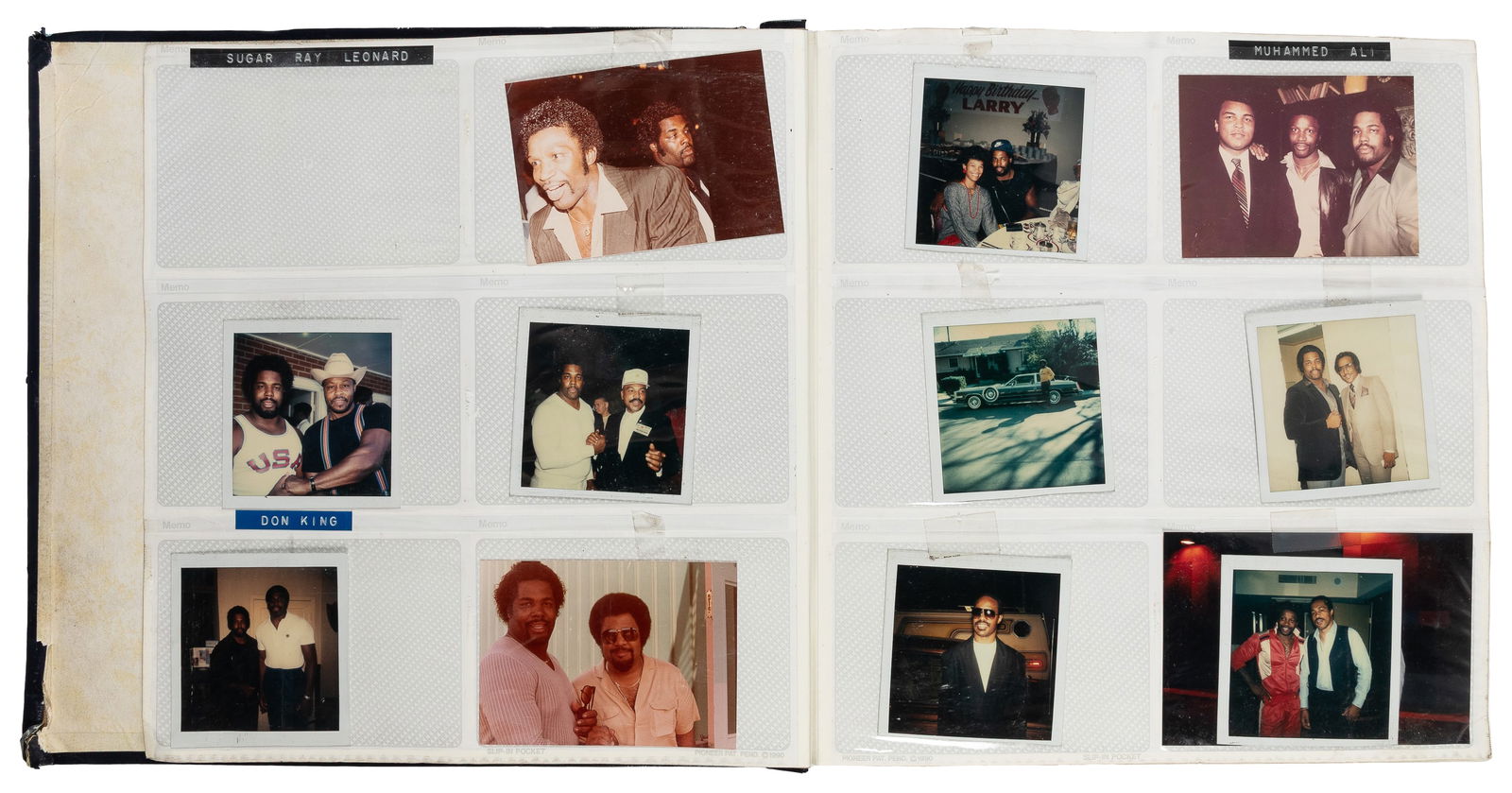 [AFRICAN AMERICAN]. Photo album of an entertainment industry worker's snapshots. (1 of 6)